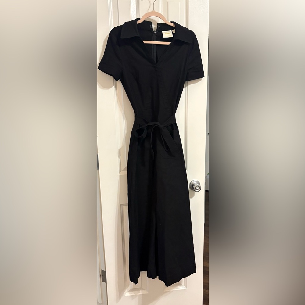 Anthropologie Black Maxi Dress